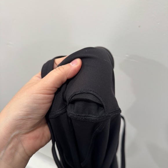 Gymshark Strappy All In One Onesie Black One Piece Athleisure Loungewear Stretch - Picture 12 of 12